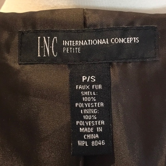 Faux Leopard Fur Crop Swing Coat - Picture 4 of 4